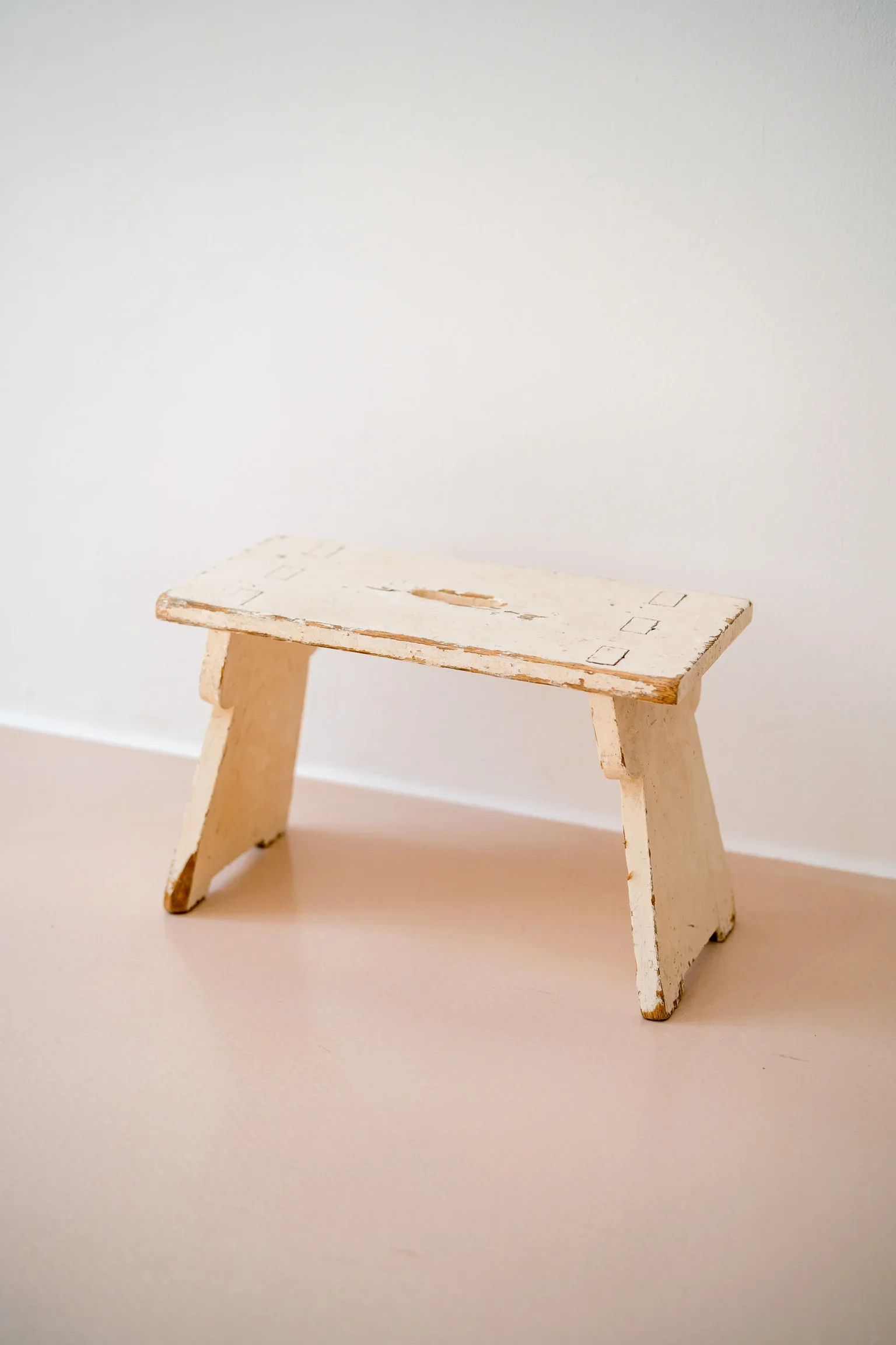 Kleine Holzbank